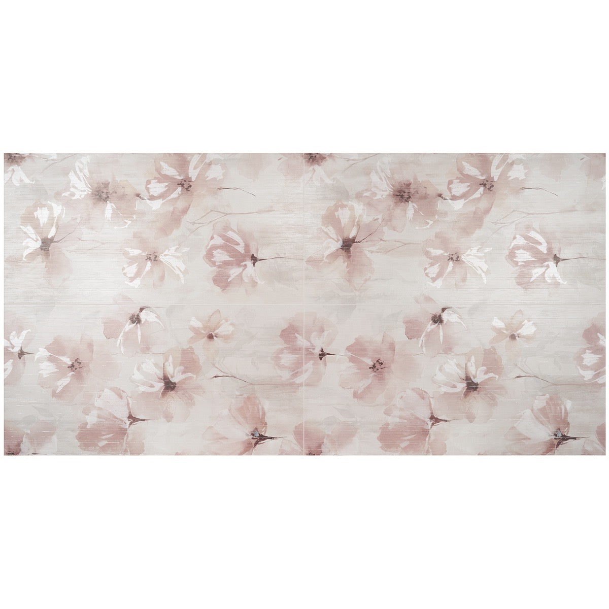 Monet Poetica Pink 24x48 Matte Porcelain Tile - Lux Tile