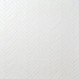 Wabi Sabi Snow White 1.5x9 Matte Ceramic Tile - Lux Tile