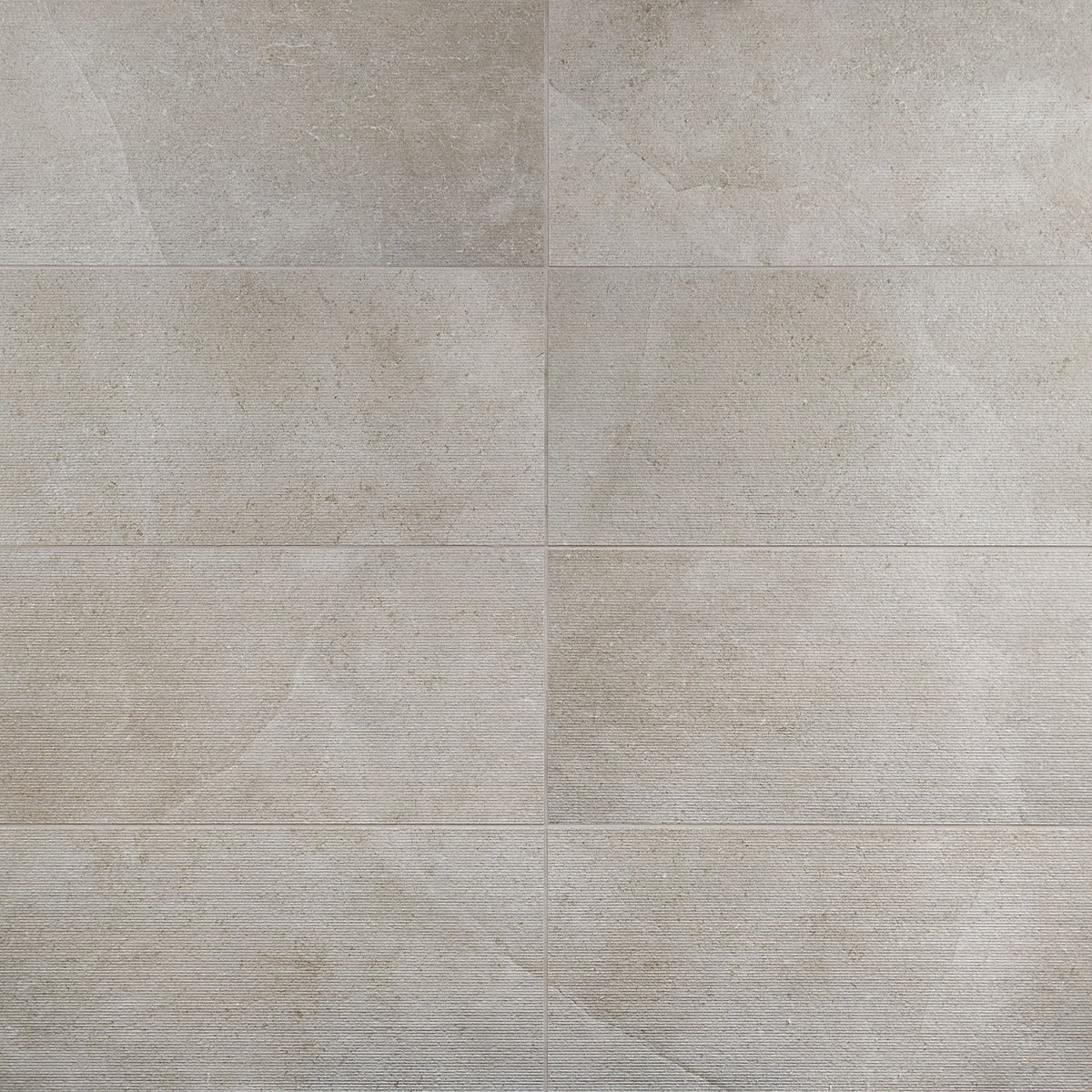 Tilebar New Rock Fumo Light Gray 12x24 Chiseled Matte Porcelain Tile