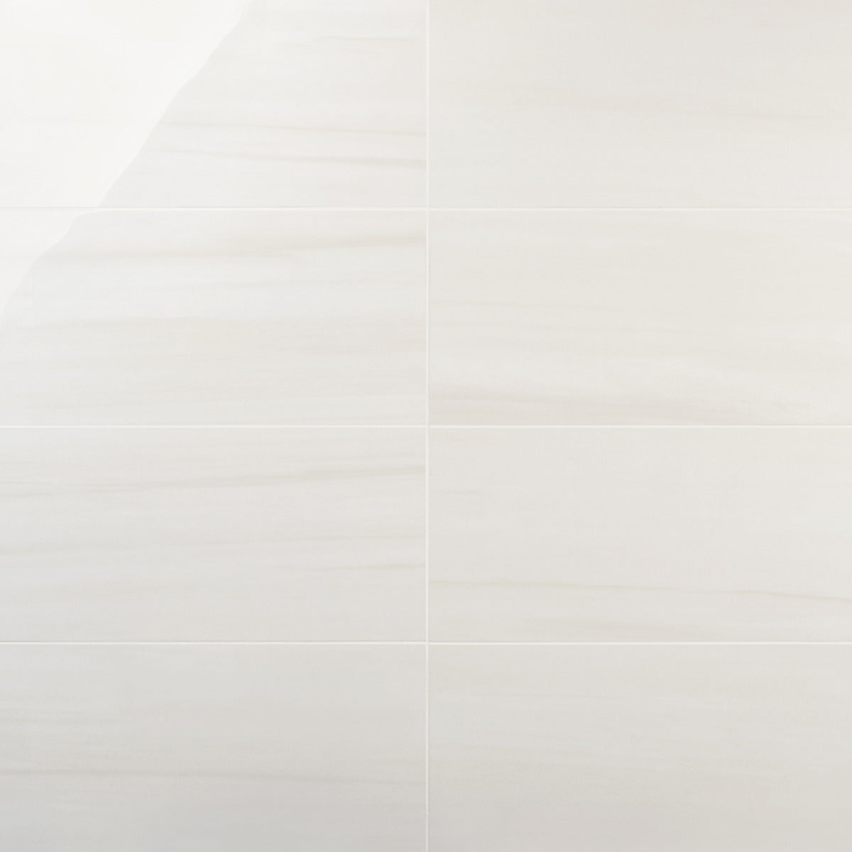 Lux Tile Minera Dolomite Warm White 12x24 Polished Porcelain Tile