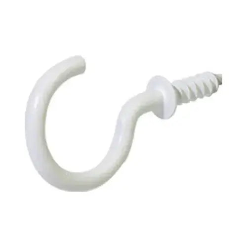Hillman White Cup/Picture Hook, 2 lb Capacity, 2-Piece Pack