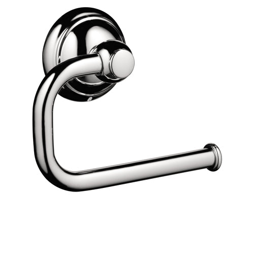 Hansgrohe Hg Accessories Brushed Nickel Wall Mount Single Post Toilet Paper Holder - Super Arbor