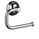 Hansgrohe Hg Accessories Brushed Nickel Wall Mount Single Post Toilet Paper Holder - Super Arbor