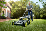 RYOBI 20 in. 40-Volt Brushless Lithium-Ion Cordless Self-Propelled Walk Behind Mower with (2) 6.0 Ah Batteries and Charger