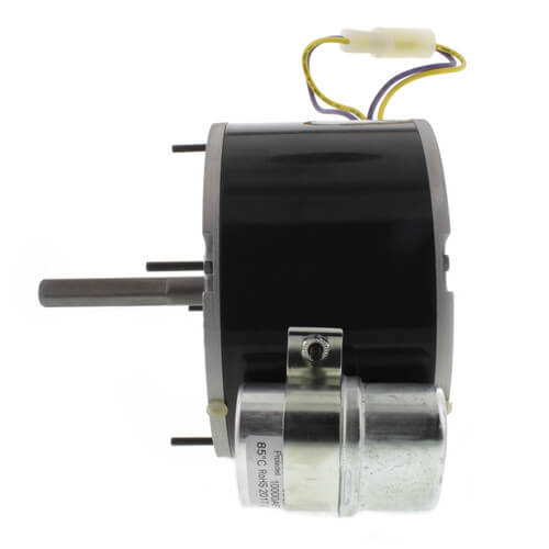 Packard 40265 inducer motor - side view (Type: Permanent Split Capacitor; Voltage: 208/230V)