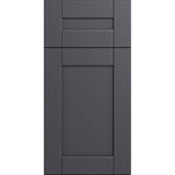 Home Decorators Collection Washington 24 in. W x 24 in. D x 96 in. H Assembled Plywood Pantry Kitchen Cabinet in Onyx with Soft Close
