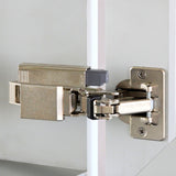 WELLFOR DH 15-in x 36-in Surface/Recessed Mount Satin Aluminum Mirrored Soft Close Medicine Cabinet