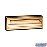 Antique Brass Mail Slot for Residential Doors