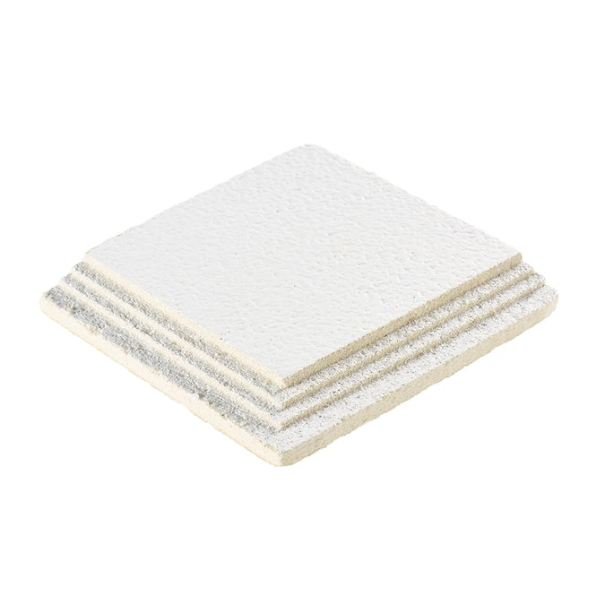Armstrong Ceilings Cascade White Mineral Fiber Drop Ceiling Tile Sample