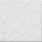 Armstrong Ceilings Grenoble HomeStyle 12-in x 12-in Surface-Mount Acoustic Ceiling Tiles, White, 40-Pack