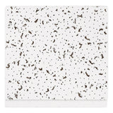 Armstrong Ceilings Scored White Mineral Fiber Drop Ceiling Tile Sample