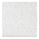Armstrong Ceilings Classic Fine Textured White Mineral Fiber Drop Ceiling Tile Sample