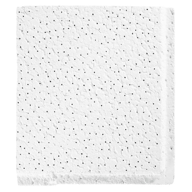 Armstrong Ceilings SuperTuff White Mineral Fiber Drop Ceiling Tile Sample