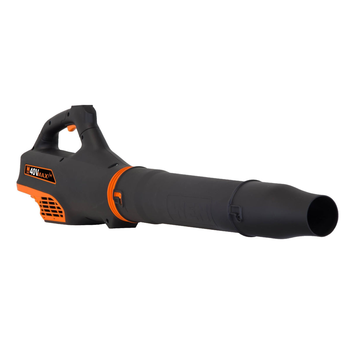 WEN 40V Max Lithium-Ion 124 MPH 480 CFM Cordless Brushless Leaf Blower with 2Ah Battery & Charger