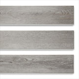Lucida USA (Sample) Decocore Soft Gray Wood Look 22-mil Interlocking Luxury Vinyl Plank