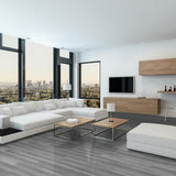 Lucida USA Decocore Soft Gray 22-mil x 5-4/5-in W x 25-in L Waterproof Interlocking Luxury Vinyl Plank Flooring (14.5-sq ft/ Carton)