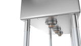 KoolMore 3-Basin Stainless Steel Utility Tub with Drain