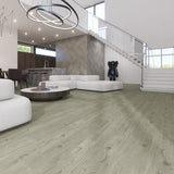 Lucida USA (Sample) GlueCore Pro Sky Gray Waterproof Wood Look Glue Down Luxury Vinyl Plank, 7" x 48", 5mm, 28mil Wear Layer