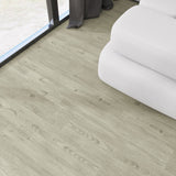 Lucida USA (Sample) GlueCore Pro Sky Gray Waterproof Wood Look Glue Down Luxury Vinyl Plank, 7" x 48", 5mm, 28mil Wear Layer