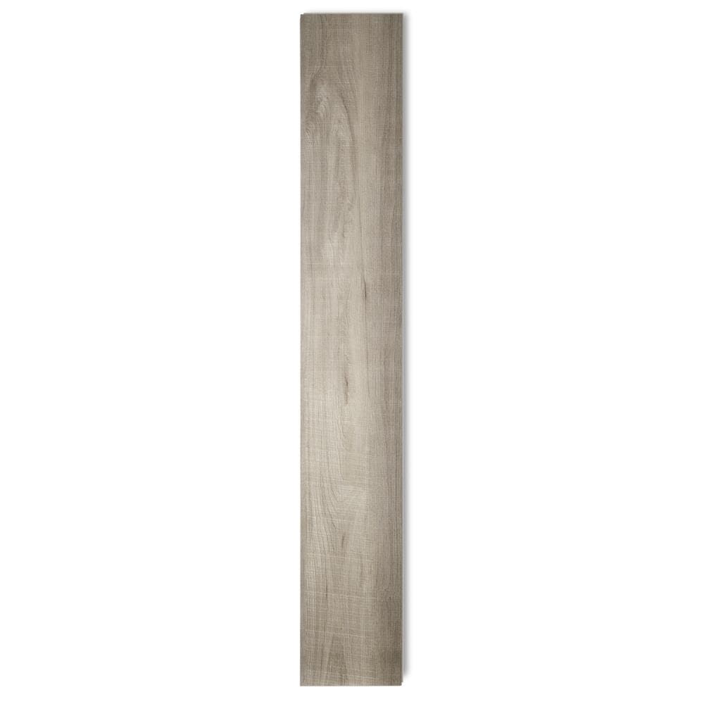 Lucida USA Maxcore Silver Leaf Gray 28-mil x 7-3/32-in W x 48-in L Waterproof Interlocking Luxury Vinyl Plank Flooring (24.5-sq ft/ Carton)