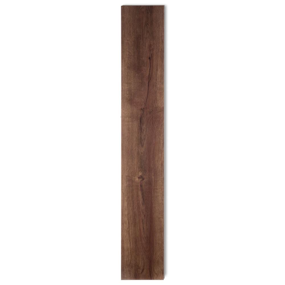 Lucida USA (Sample) Maxcore American Oak Brown Wood Look 22-mil Interlocking Luxury Vinyl Plank