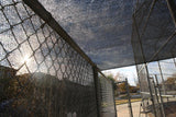 NCSNA 6-ft H x 100-ft W Black Hdpe Chain Link Fence Screen