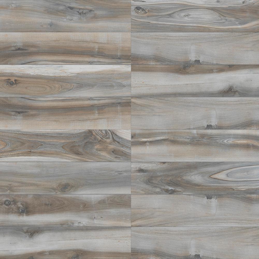 Outer Banks Blue 8 in. x 36 in. Matte Porcelain Floor and Wall Tile (122.4 sq. ft./Pack) - Super Arbor