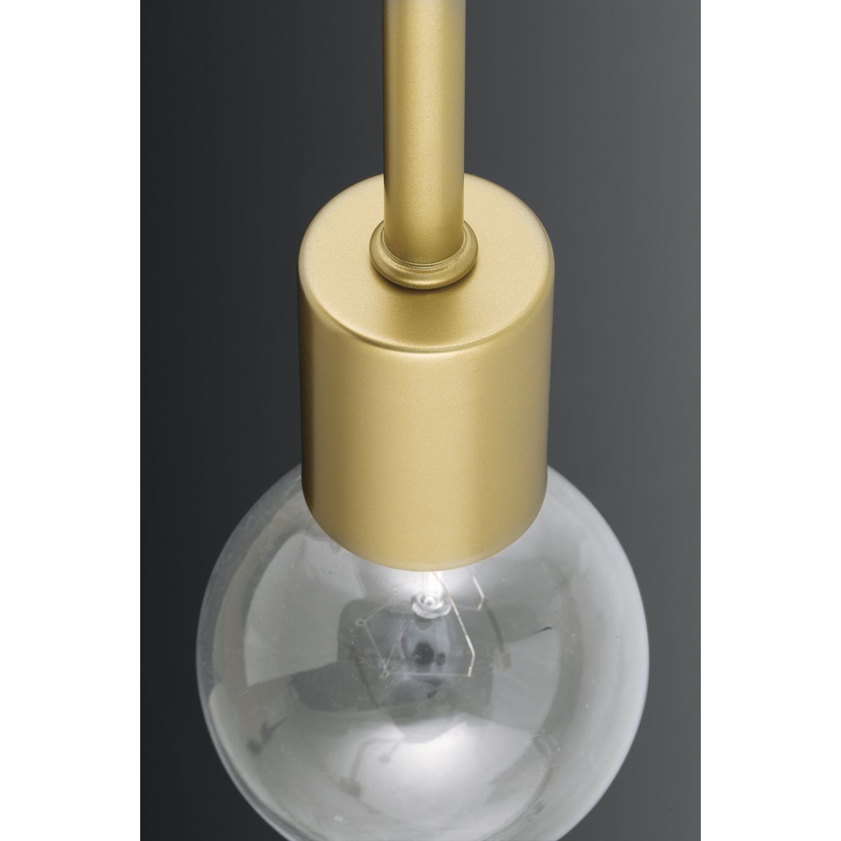 Progress Lighting Zag 3-Light Gold Modern/Contemporary Chandelier