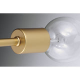 Progress Lighting Zag 3-Light Gold Modern/Contemporary Chandelier