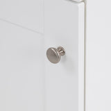 Project Source Dover 30.5-in True White Single Sink Bathroom Vanity with White Cultured Marble Top