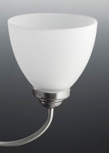 Progress Lighting Heart 5-Light Brushed Nickel Transitional Chandelier
