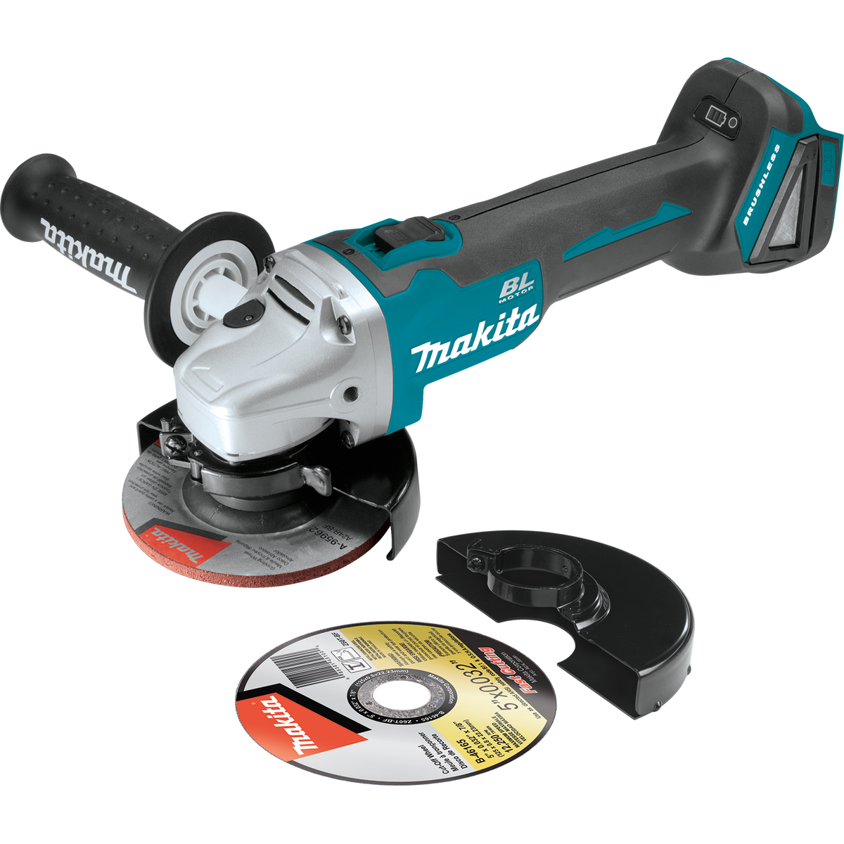 Makita 18V LXT Lithium-Ion Brushless Cordless 4-1/2 in./5 in. Cut-Off/Angle Grinder (Tool-Only)