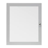 Style Selections 19.5-in x 23.7-in Rectangle Surface Mirrored Medicine Cabinet
