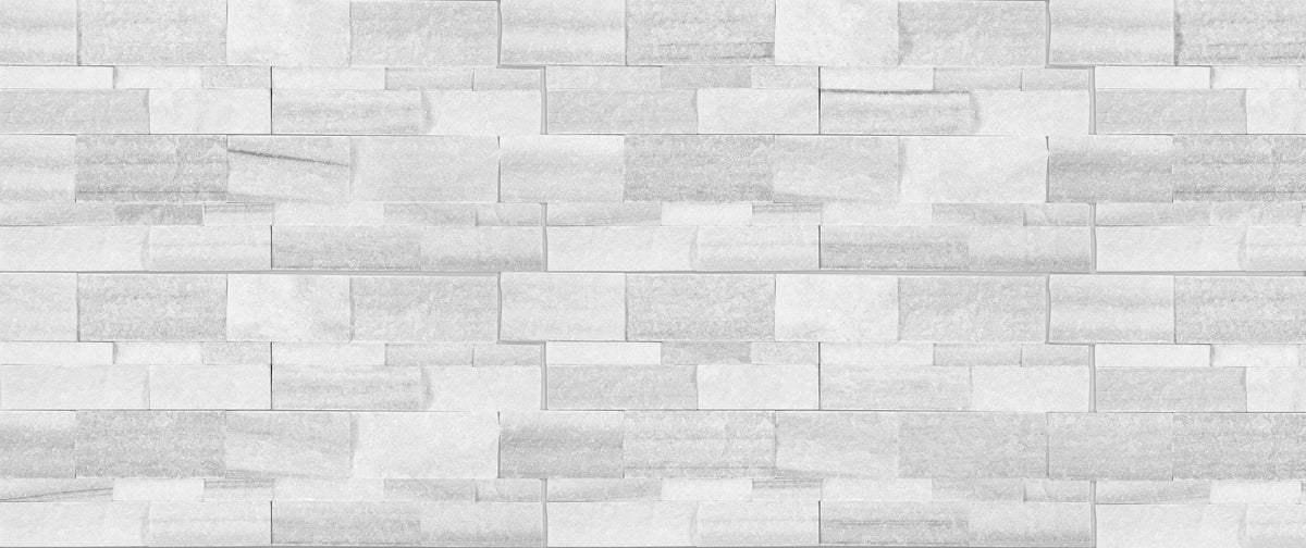 Satori Summit Ice 6-in x 18-in Natural Stone Marble-Look Wall Tile, 3.66-sq ft per Carton