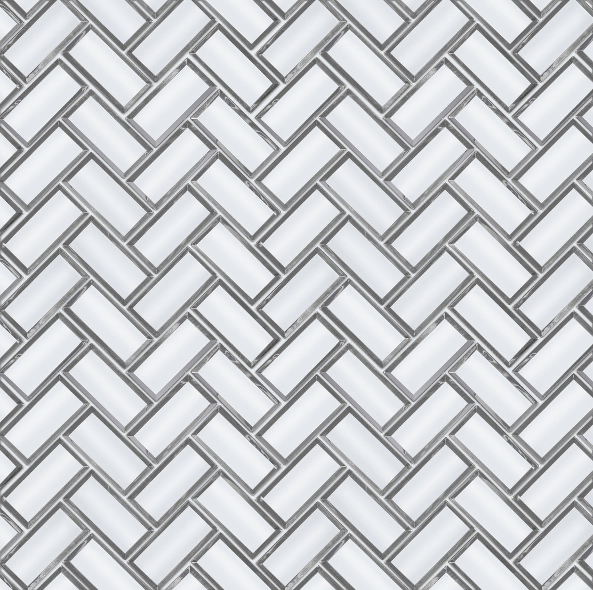 Satori Skylight 11-in x 11-in Mirrored Glass Patterned Mosaic Wall Tile (0.85-sq. ft/ Piece)