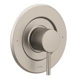 Moen Align Posi-Temp Brushed Nickel 1-Handle Lever Shower Handle Trim (T2191BN)