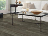 Shaw (Sample) Westwork Baron Brown Wood Look 12-mil Waterproof Glue Down Luxury Vinyl Plank