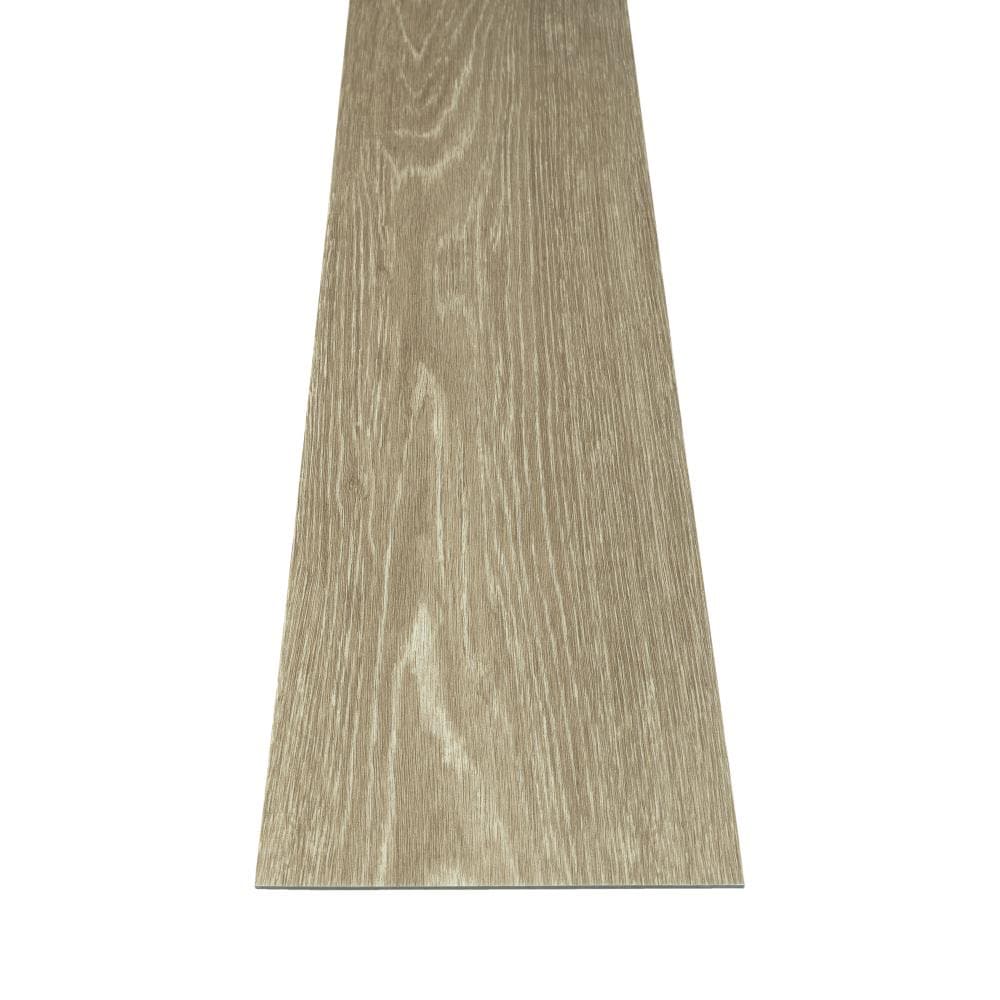 Shaw Westwork Cast Brown 12-mil x 6-in W x 48-in L Waterproof Glue Down Luxury Vinyl Plank Flooring (41.72-sq ft/ Carton)