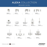 Progress Lighting Alexa 5-Light Antique Bronze Transitional Chandelier