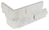 Satori Northern Arctic Ledgestone 6-in x 18-in Natural Stone Quartz Marble Look Wall Tile (3.66-sq. ft/ Carton)