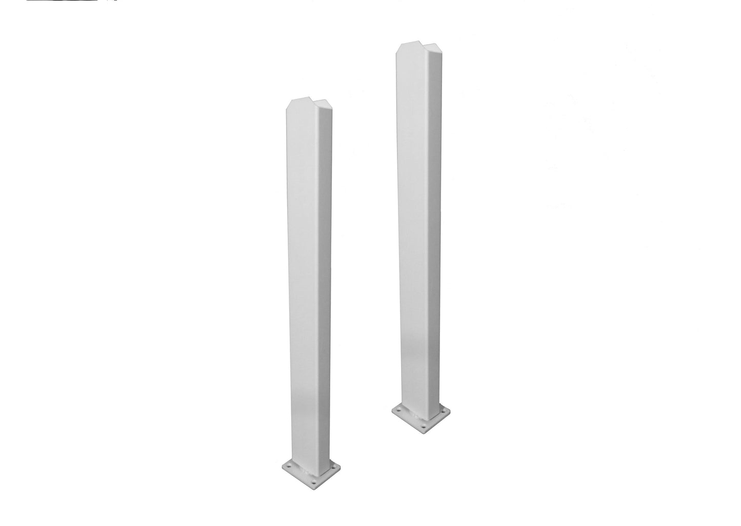 Zippity Outdoor Products Surface Mount 3-ft H x 3.5-in W White Vinyl Universal Fence Post (Unassembled)