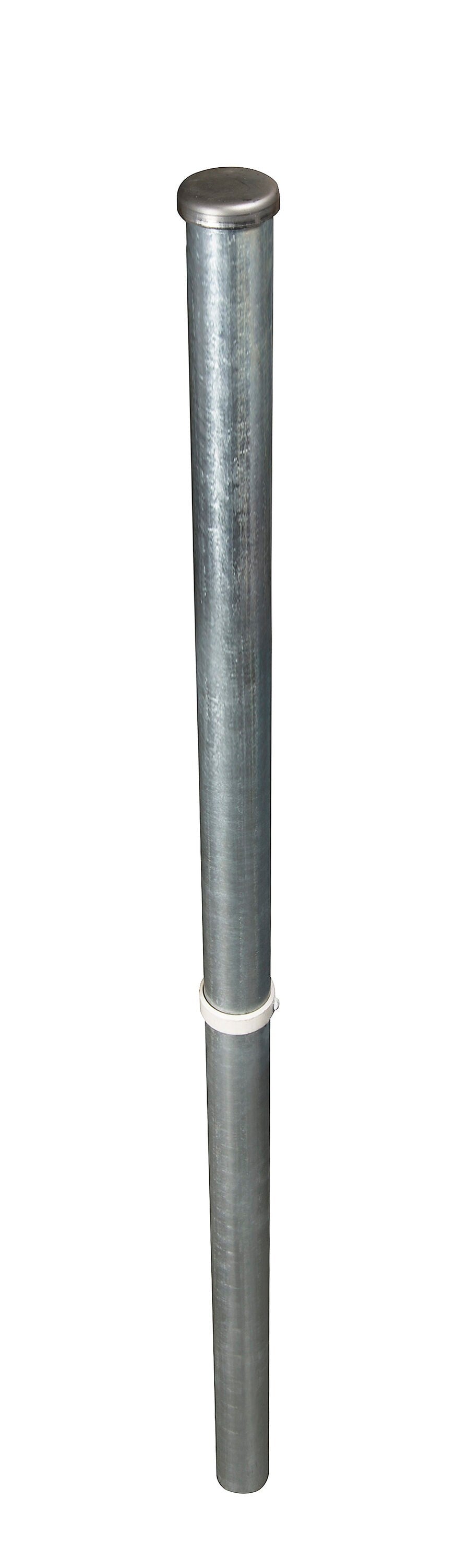 Zippity Outdoor Products Newport 3.5-ft H x 3.5-in W White Vinyl Universal Fence Post No Dig (Unassembled)