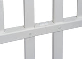 Zippity Outdoor Products Washington 2 Panels 2.5-ft H x 3.5-ft W White Privacy Vinyl Scallop Fence Panel (Unassembled)