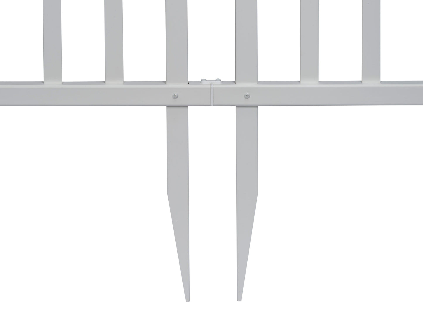 Zippity Outdoor Products Washington 2 Panels 2.5-ft H x 3.5-ft W White Privacy Vinyl Scallop Fence Panel (Unassembled)