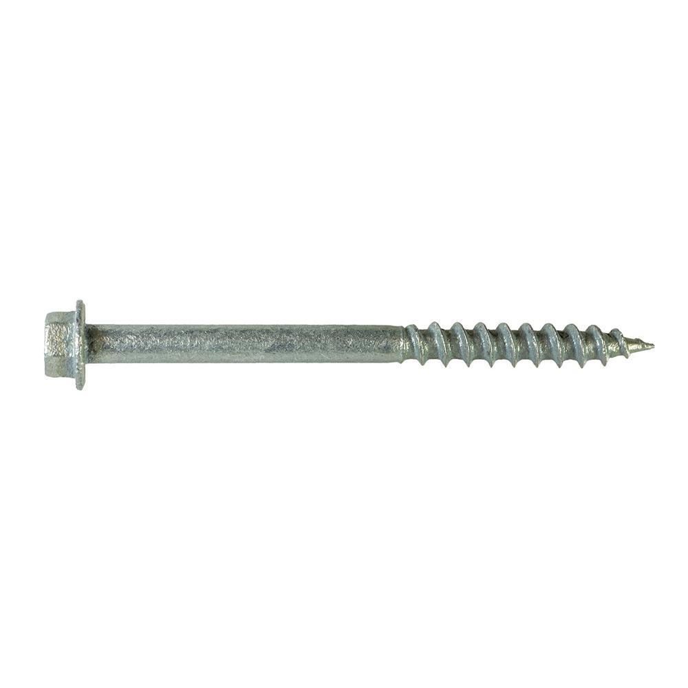 #9 x 2-1/2 in. 1/4-Hex Drive, Strong-Drive SD Connector Screw (100-Pack)