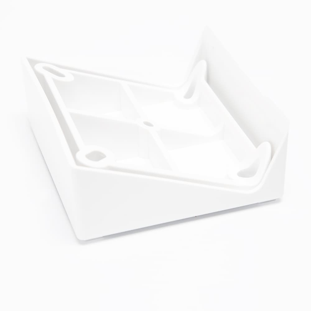 Deckorators 2-in x 4.5-in Grab and Go Classic White 22.5-degree Composite Angle Adapter (2-Pack)
