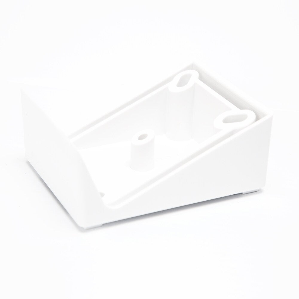 Deckorators 2-in x 4.5-in Grab and Go Classic White 22.5-degree Composite Angle Adapter (2-Pack)