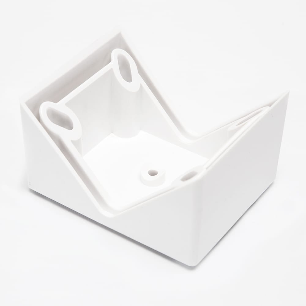 Deckorators 2.5-in x 5.25-in Grab and Go Classic White 45-degree Composite Angle Adapter (2-Pack)
