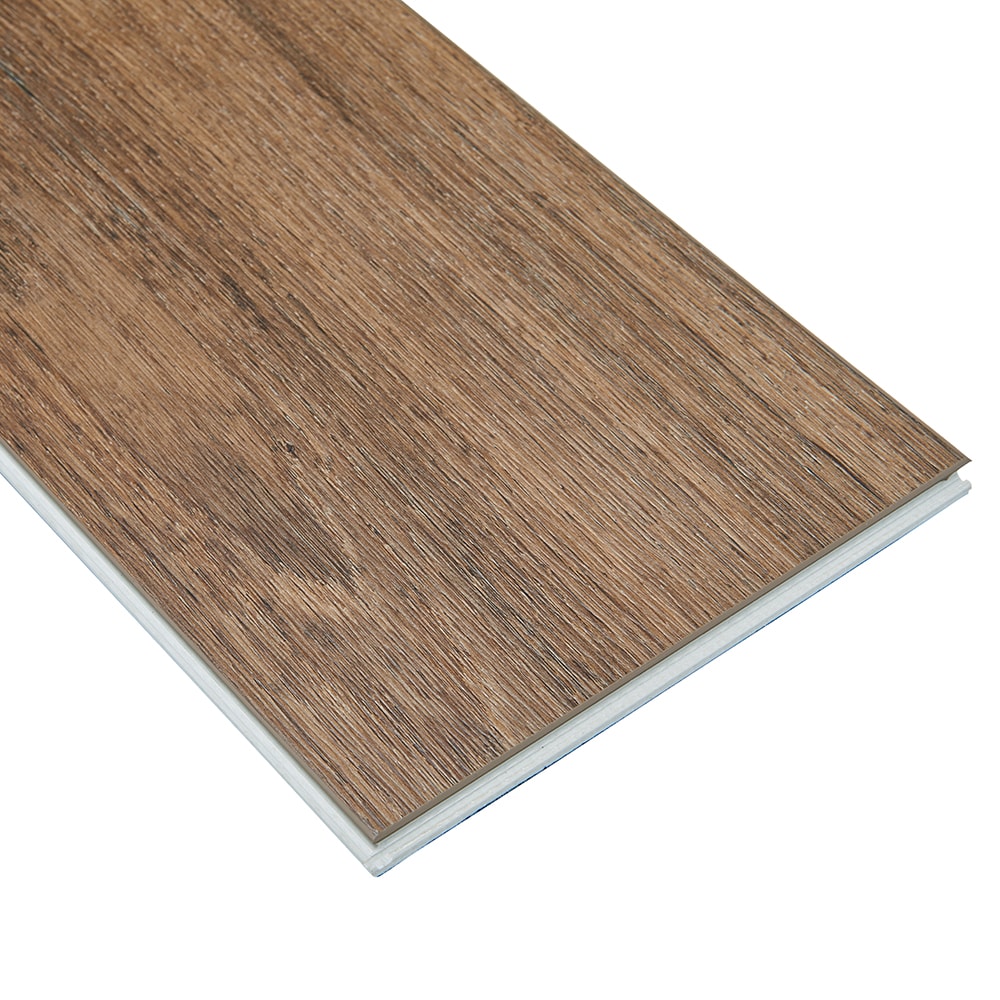 Armstrong Flooring Assurity Light Mocha 20‑mil x 7‑in W x 60‑in L Waterproof Interlocking Luxury Vinyl Plank Flooring