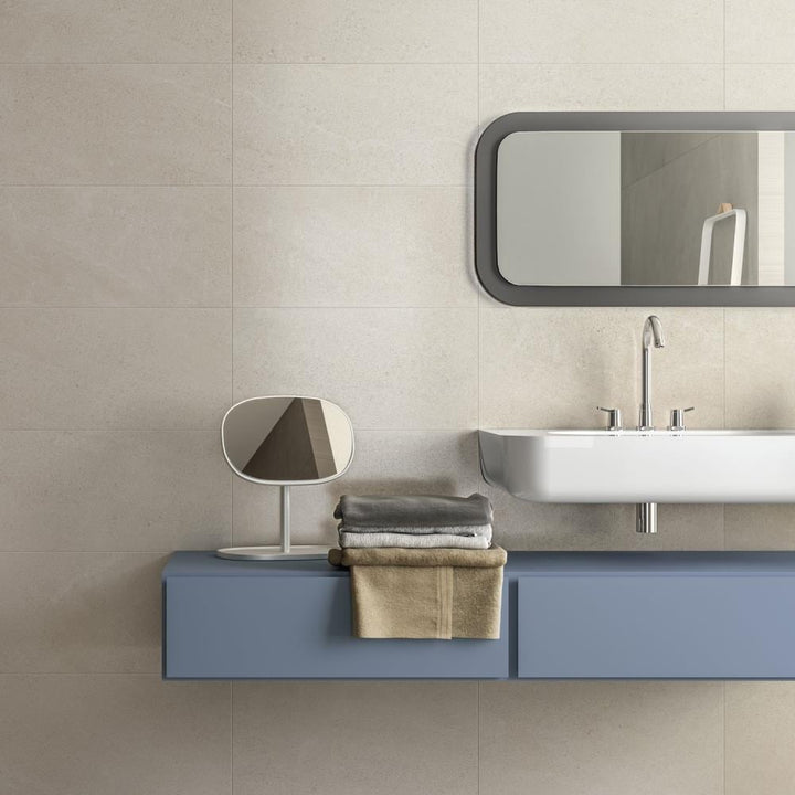 Artmore Tile Lincoln Lake 12-in x 24-in Matte Porcelain Cement look Floor and Wall Tile product image